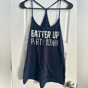 ⚾Vintage Victoria's Secret PINK x 5th & Ocean NY Yankees "Batter Up Party Down"⚾